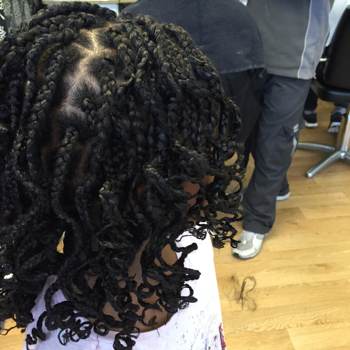 children's african plaits/braids
